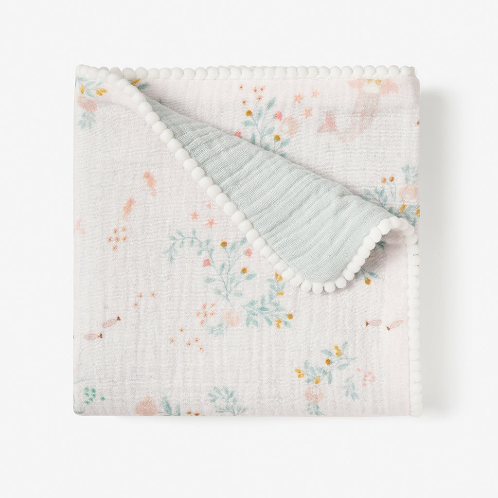 Sea Magic Muslin Blankie