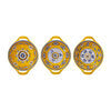LeCadeaux Set of 3 Assorted Handled Bowls 6"