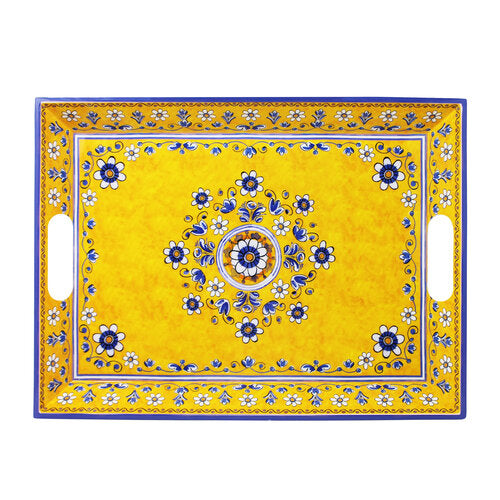 LeCadeaux Two Handled Serving Tray 15' x 20'