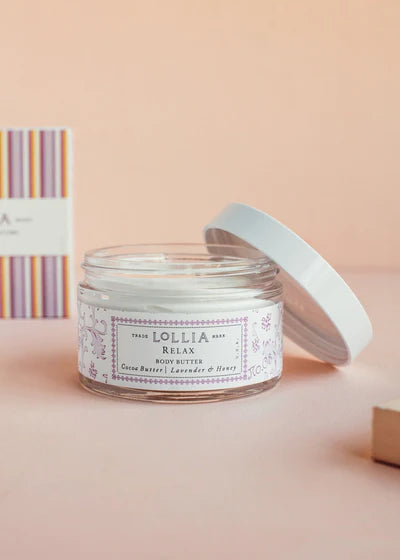Lollia's Relax Whipped Body Butter 5.5oz