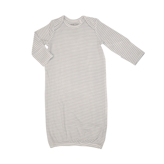 Newborn Gown - Grey Bunny