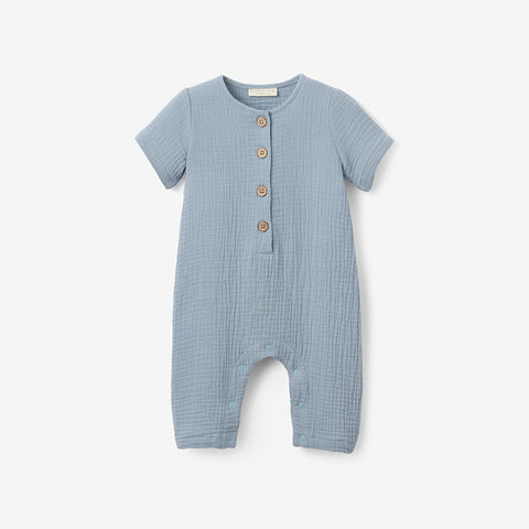 Muslin Jumpsuit Blue