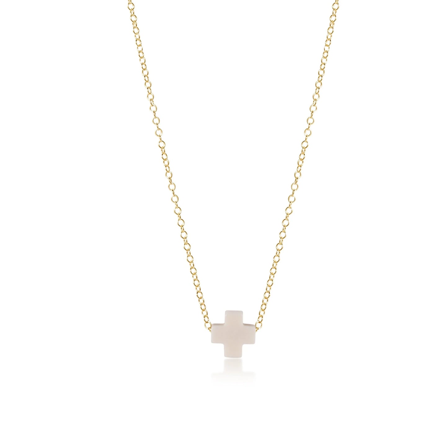 e-newton 16" Signature Cross Necklace