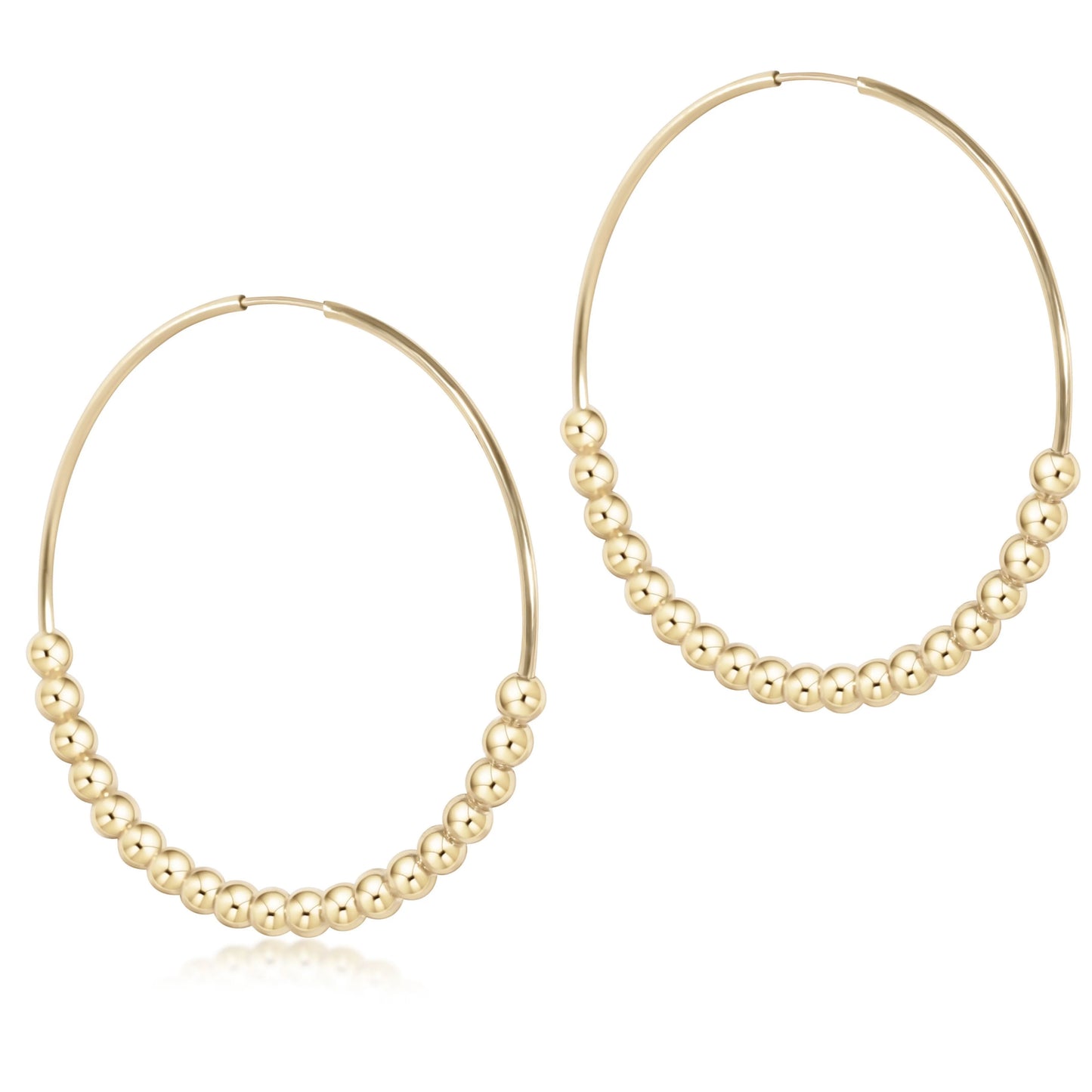 e-newton Classic Beaded Bliss 1.75" Hoop - 4mm
