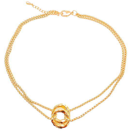 Loni Paul Double Circle Necklace