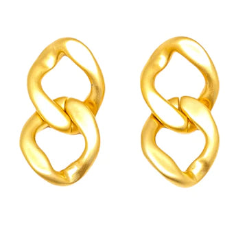 Loni Paul Large Chain Earrings