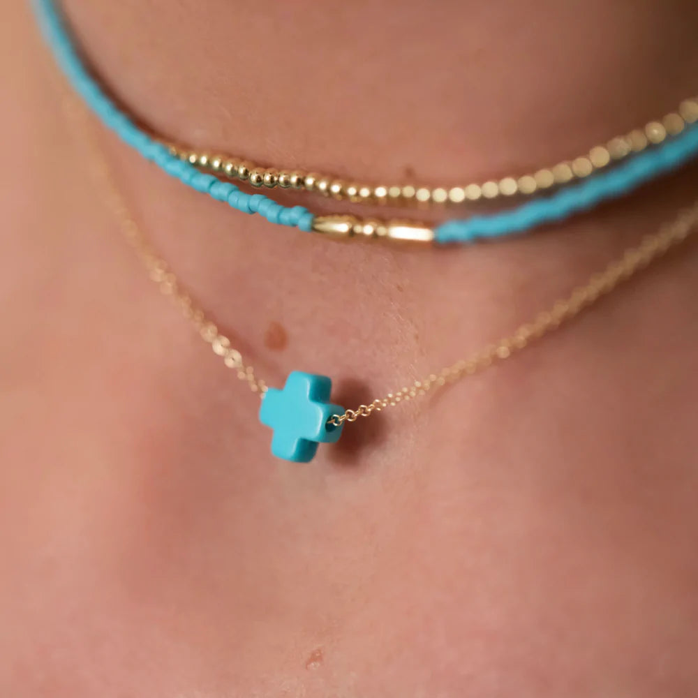 e-newton 16" Signature Cross Necklace