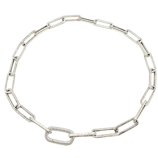 enewton Rectangle Paperclip Necklace